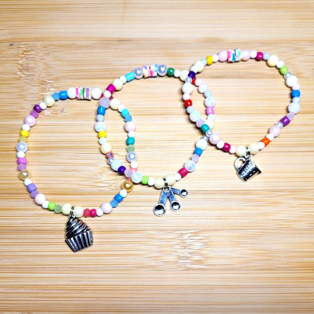 Set Of 3 Butter Bracelets